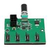 Chassis Fan Speed Controller Fan Speed Controller Hub DC 12V PWM 4 Channel Fan Adapter for 4pin 3pin 2pin PC Fan
