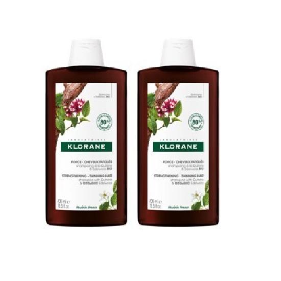 KLORANE Quinine Edelweiss Shampoo 400ml Bonobono Planning/Single Product/2-Pack Planning