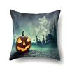 Halloween Polyester Pillow Case Car Waist Pillow Pumpkin Sofa Cushion Cover Home Living Room Pillow Case