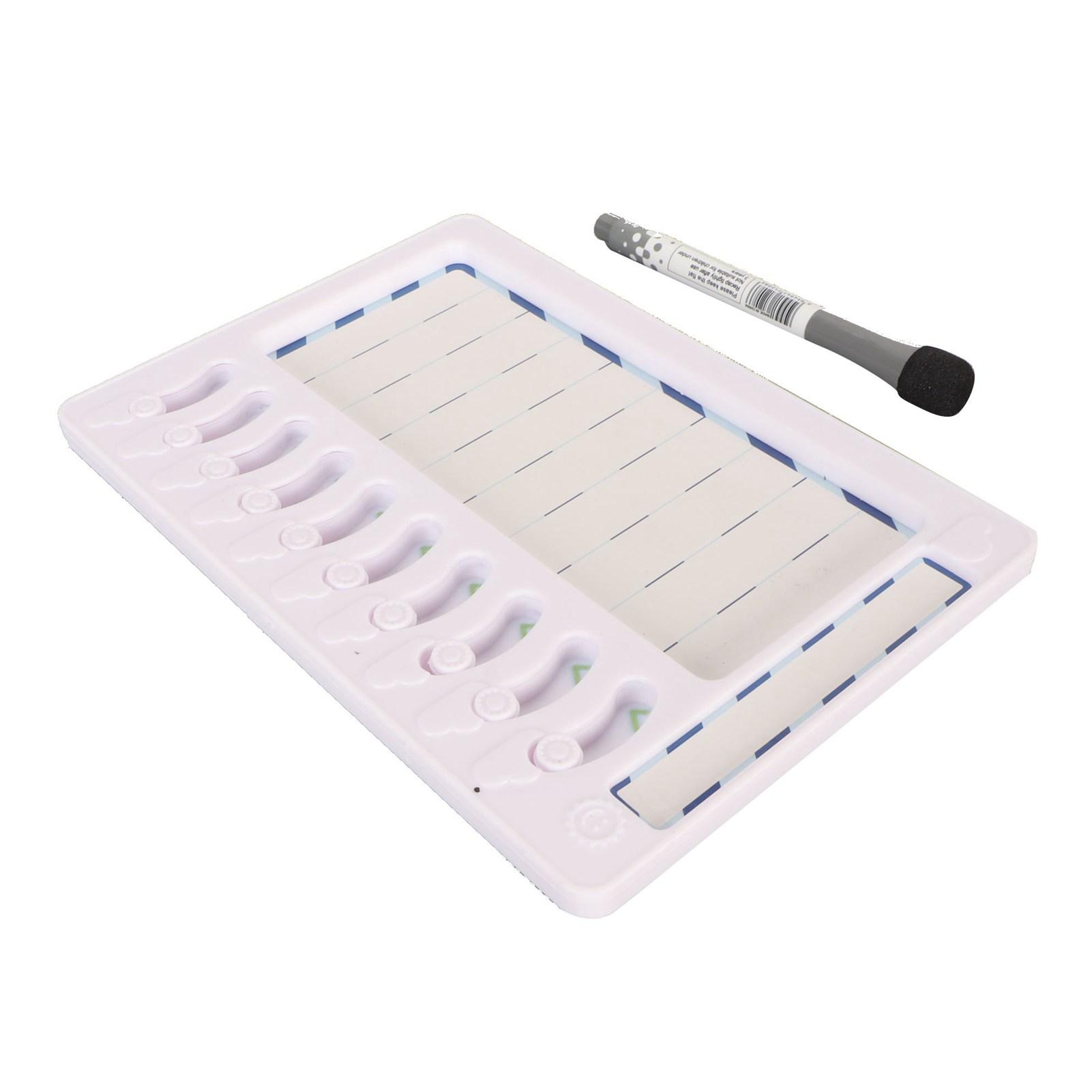 

Стираемая доска для записей, многоцелевая, веселая, многоразовая, магнитная, стираемая, для детей, ежедневная