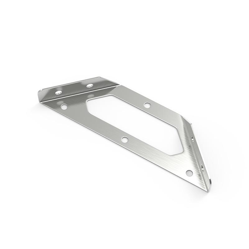 Stainless Steel 90-Degree Angle Bracket - Multifunctional Three-Sided Furniture Connector