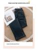 Women's Elastic Straight Leg Jeans - Petite, Plus Size, Loose Fit for Spring & Autumn
