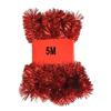 Stylish Christmas Bar Tops Ribbon Tinsel Garland 5M Length Delightful Decor