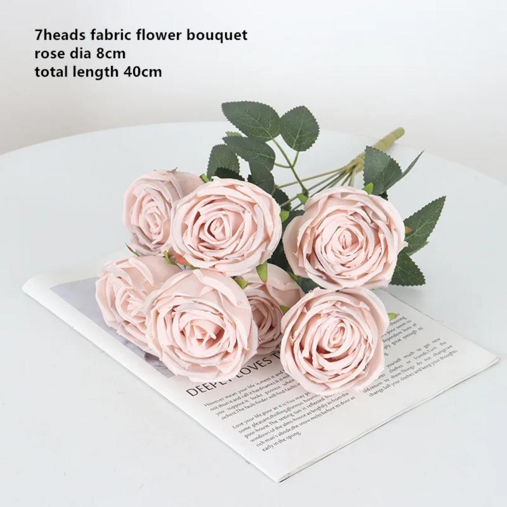 Wedding Decor Rose Dusty Pink Blush Nude Light Coffee Rice White Artificial Rose Flower Row Road Guide Flower S Dropshipping