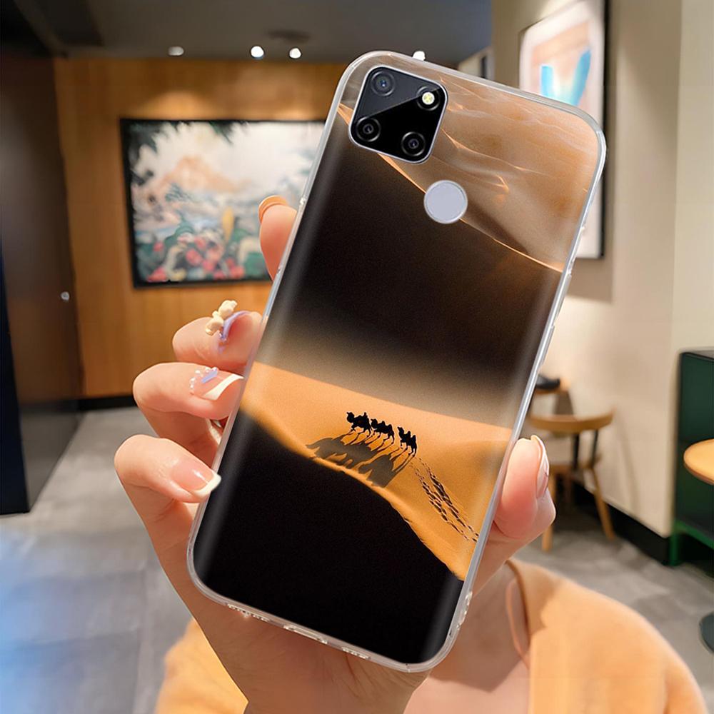 Case For Realme C25 C25s Coque Cute Cartoon Painted Soft Silicone Cover For OPPO Realme C25S C25 Cases Bumper RMX3195 RMX3197