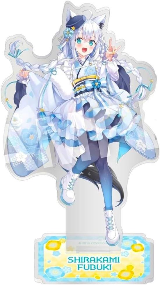 Hololive Acrylic Stand Shirakami Fubuki Holotsuri 2025 Harukaze Hana Mai Event Limited Official Merchandise