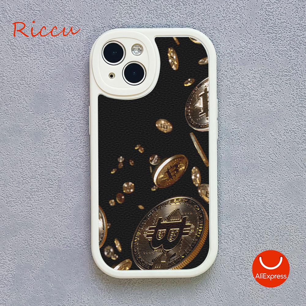 Funny Bitcoin Money Phone Case for Iphone 14 13 11 12 Pro MAX 13 12 MiNi 7 8 Plus Iphone 13 Pro XS XR Lambskin Protective Covers