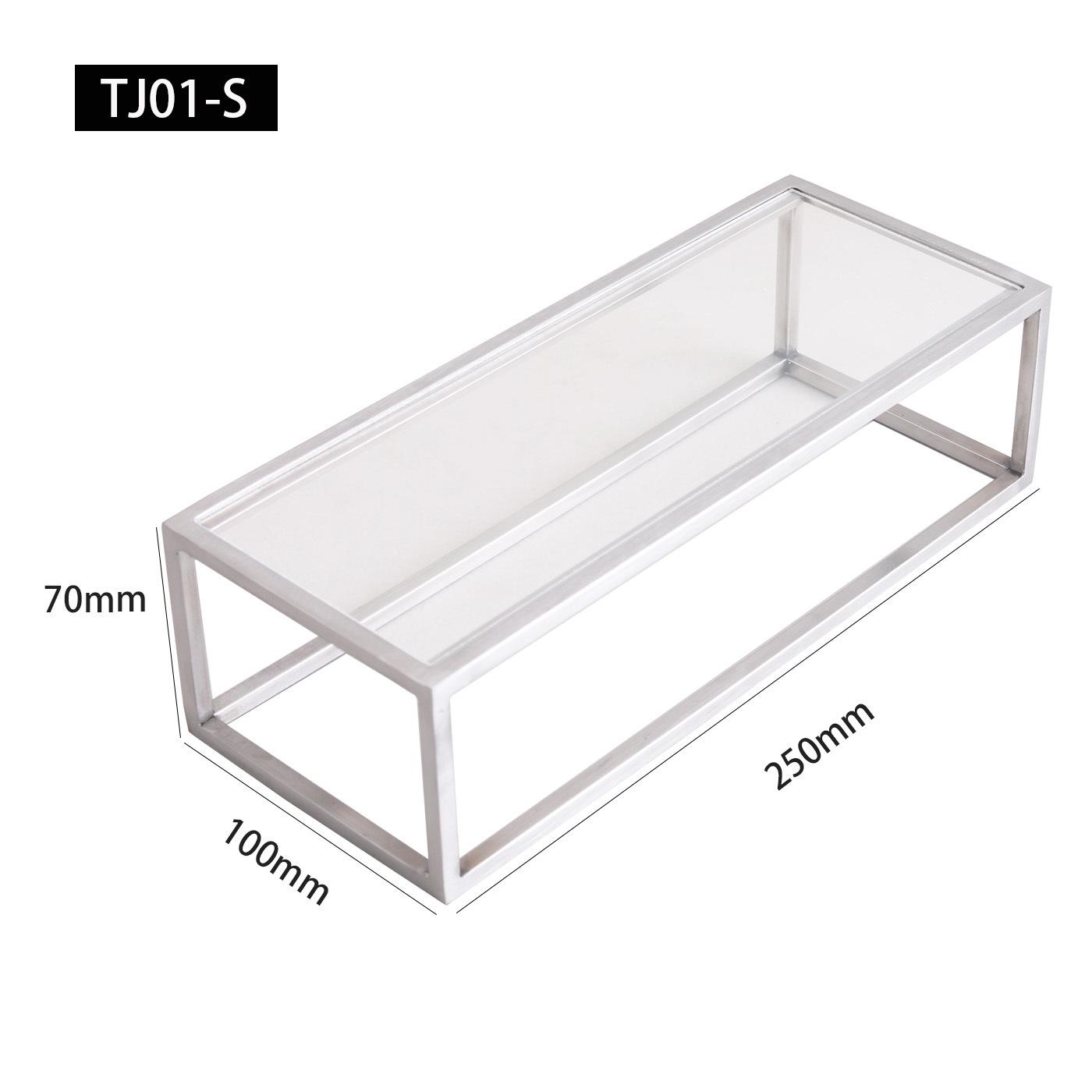 Stainless Steel Adjustable Display Stand for Shoes and Bags