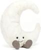 Moon Stuffed Toy Medium 10.5 Inch Plush Moon Soft Cuddly Sleep Companion Home Decorative Gift