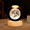 Crystal Luminous Global Ball Decoration Star Walk Night Light Usb Direct Insertion