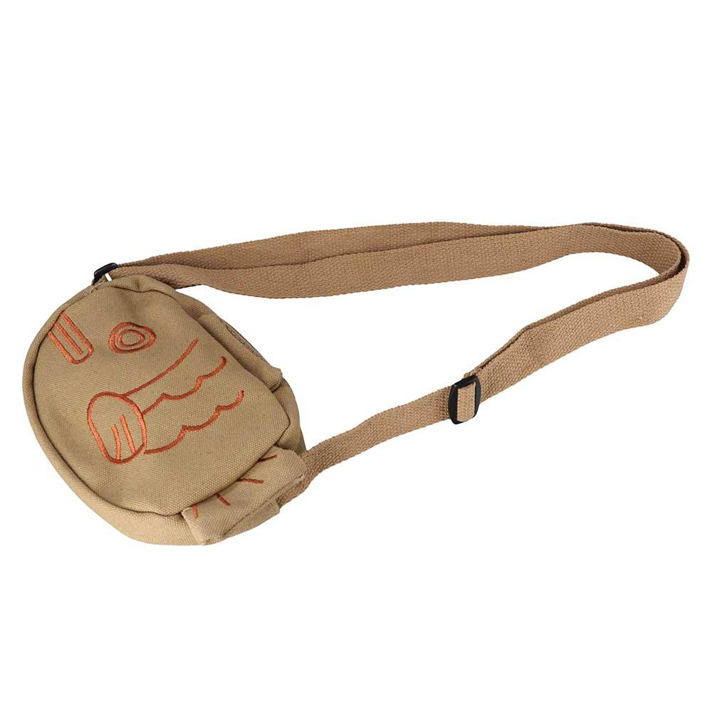 Canvas Cartoon Shoulder Bag Large Capacity Multifunctional Storage Bag  Outdoor