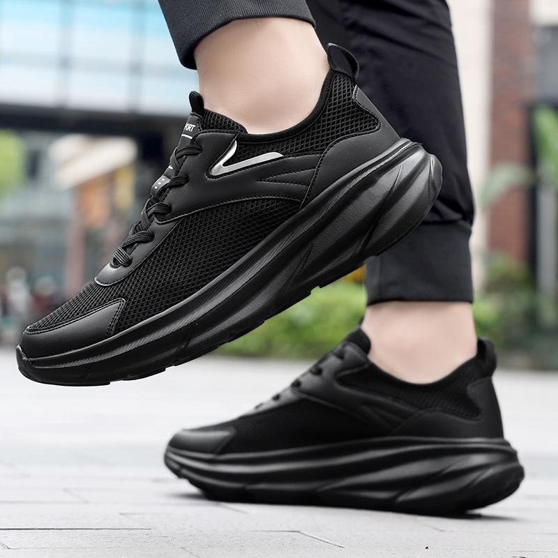 Mesh Shoes Hollowed Out Breathable Large Size Men's Shoes Light Casual Sports Shoes Non-slip Wear-resistant Running Shoes