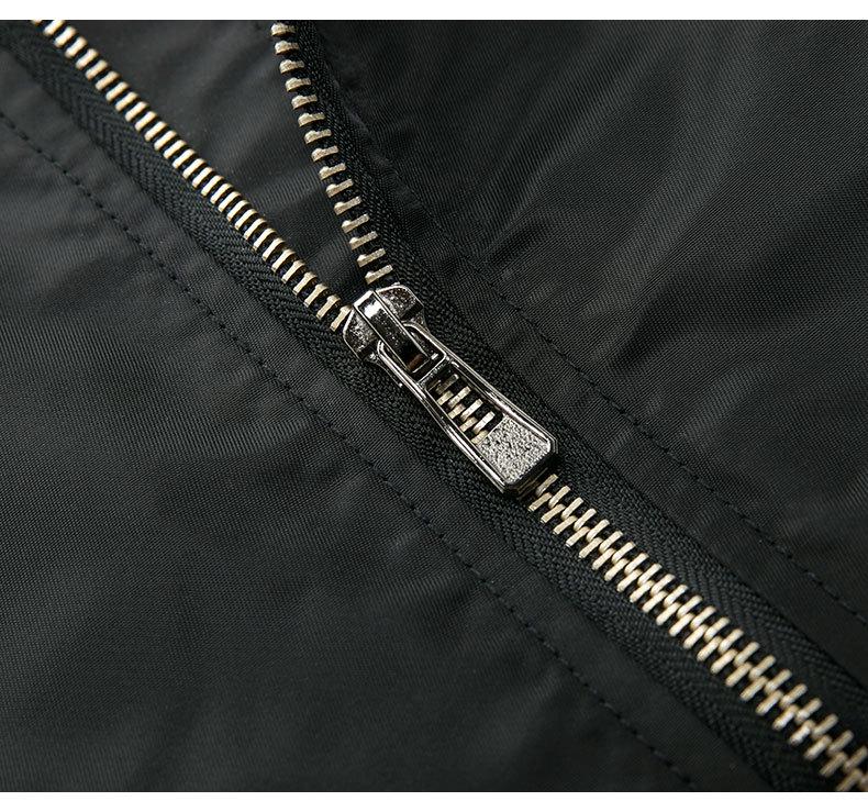 Pánská sportovní bunda s vysokým límcem ve velkých velikostech, jarní a podzimní, volného střihu ve stylu baseballové bundy