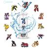 50 PCS Cartoon Car Robot Warrior Sticker Pack, Waterproof Graffiti Vinyl Decals for Notebook Phone Luggage Fridge, Action Figure Stickers