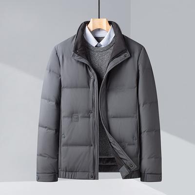 Winter Men's Down Jacket Fashion Casual Down Jacket Stand-up Neck Large Size Down Jacket Men's Jacket