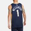 Nike Zion Williamson Pelicans Icon Edition Jersey College Navy Men Streetwear CW3674-424