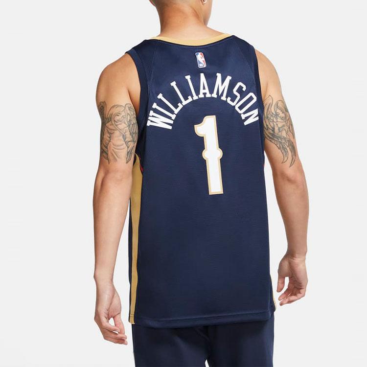 New Nike Zion Williamson Pelicans Icon Edition Jersey CW3674-424