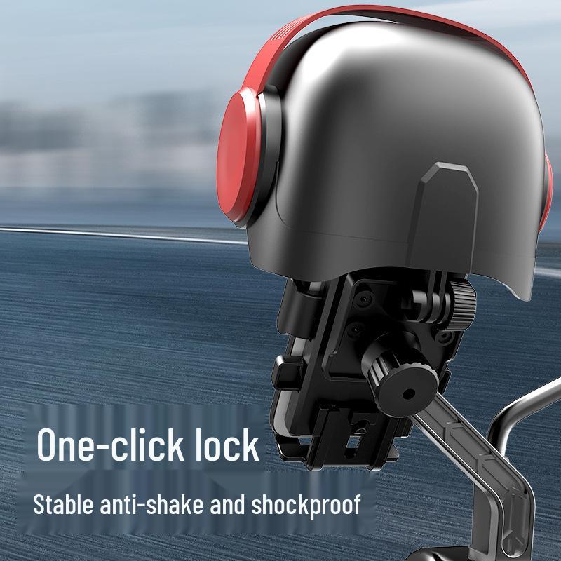 Shockproof Rainproof Mobile Holder for Vehicles and Bikes