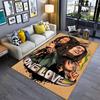 Vibrant Peace Love Harmony carpet floor mats Doormat Dormitory decoration Art Bathroom mat