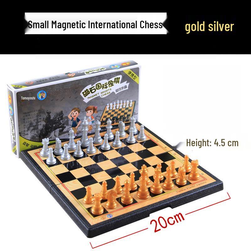 Foldable Portable Magnetic Chess Set: Multiple Specs Available Starting from one box