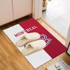 Canadiens Eishockey Team Fußmatte für Wohnzimmer, Spielzimmer, Büro, Schlafzimmer, Bürobodenmatte Verspieltes Design, Weihnachts-Fan-Geschenke