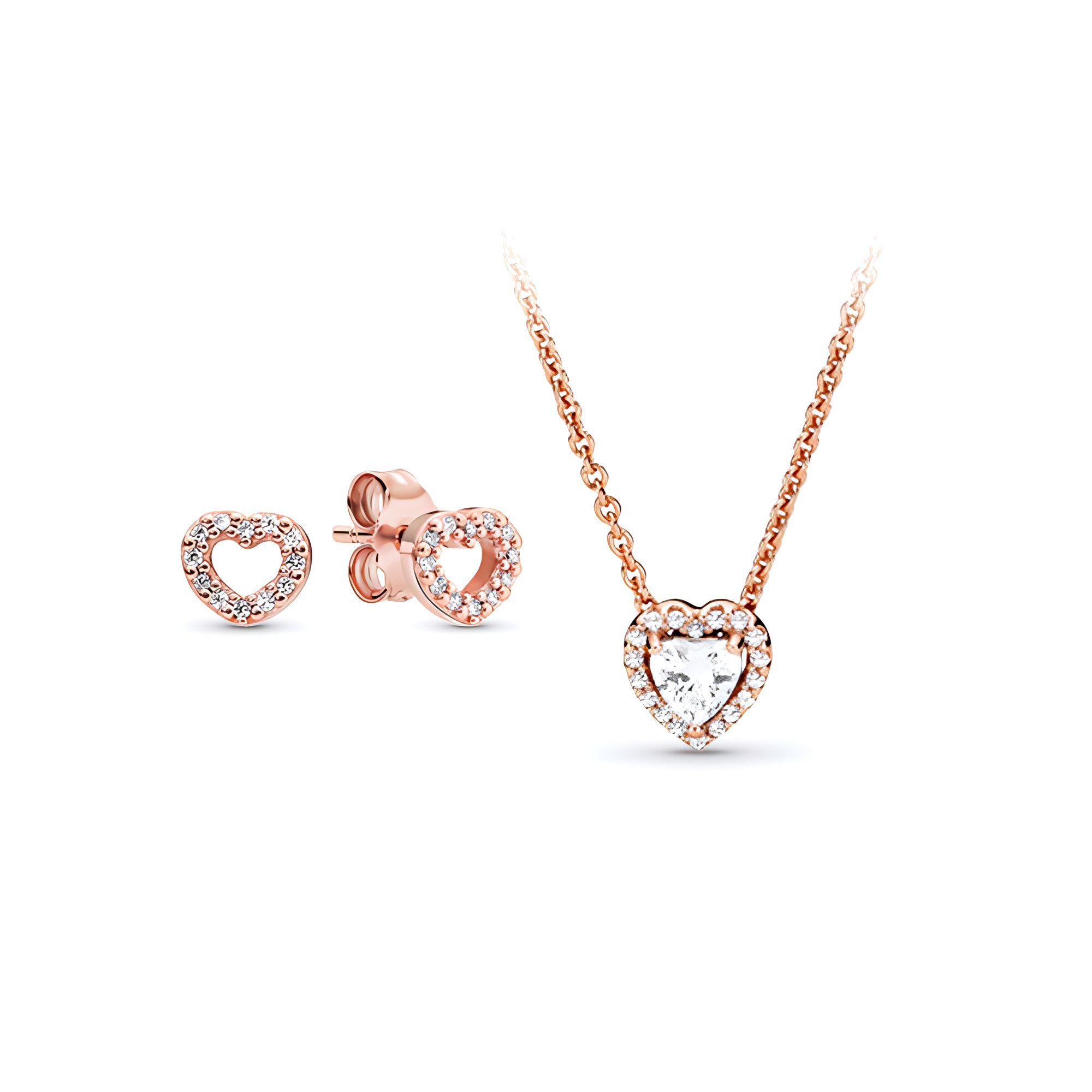 

Pandora Heart Forever Earring Set Women Jewelry ZT2192 Box
