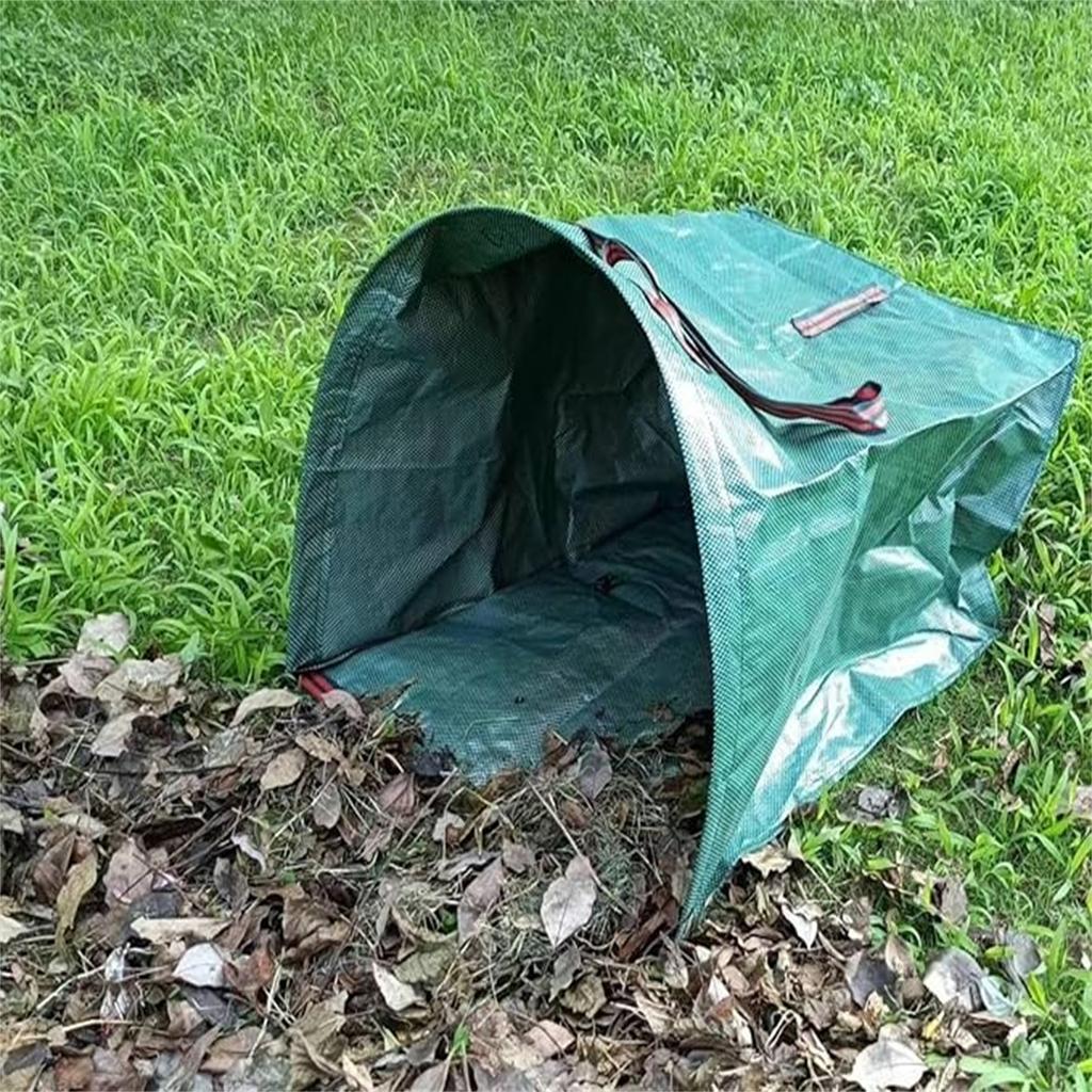 Garden Leaf & Garbage Collection Bag – Semi-Circular Dustpan Compatible,  Leaf Storage and Outdoor Cleaning Bag