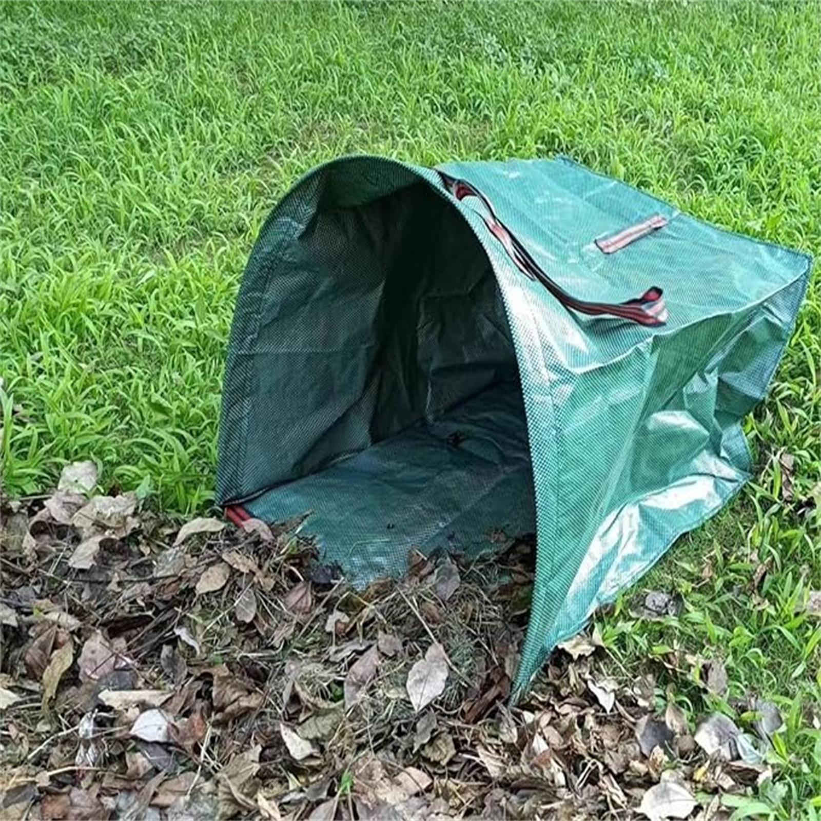 

Garden Leaf & Garbage Collection Bag – Semi-Circular Dustpan Compatible, Leaf Storage and Outdoor Cleaning Bag S