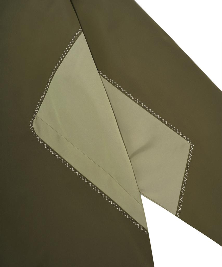 Openyard(Oy) Oblique Line Track Jacket - Khaki