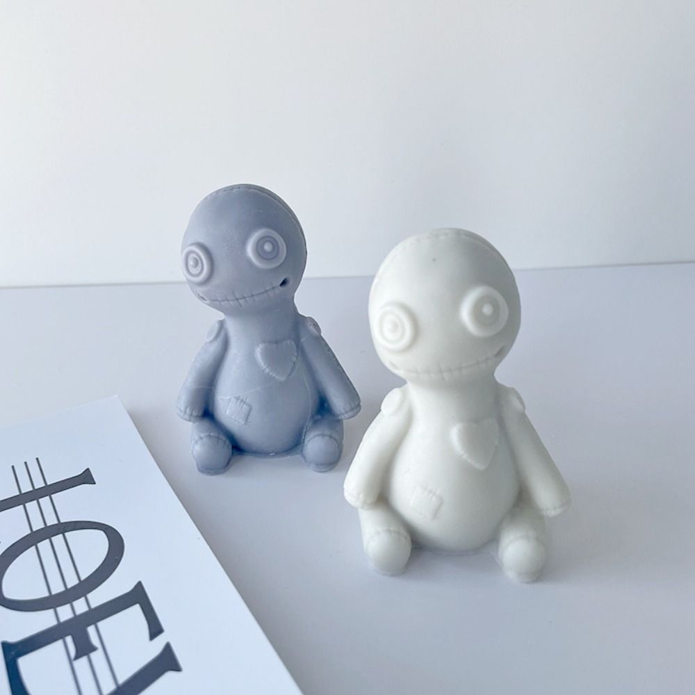3D Patch Doll Mold Silicone Halloween Curse Doll Mold DIY Gifts Halloween