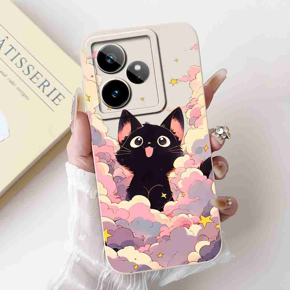 For Realme GT 7 5G RMX5061 Case Popular Butterfly Print Soft Silicon Back Cover For Oppo Realme GT7 5G 6.78" Phone Shell Coque