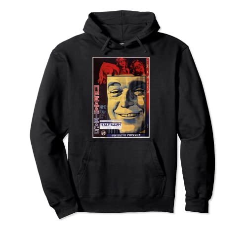 SOVI8 Vintage Propaganda Movie Poster Hoodie