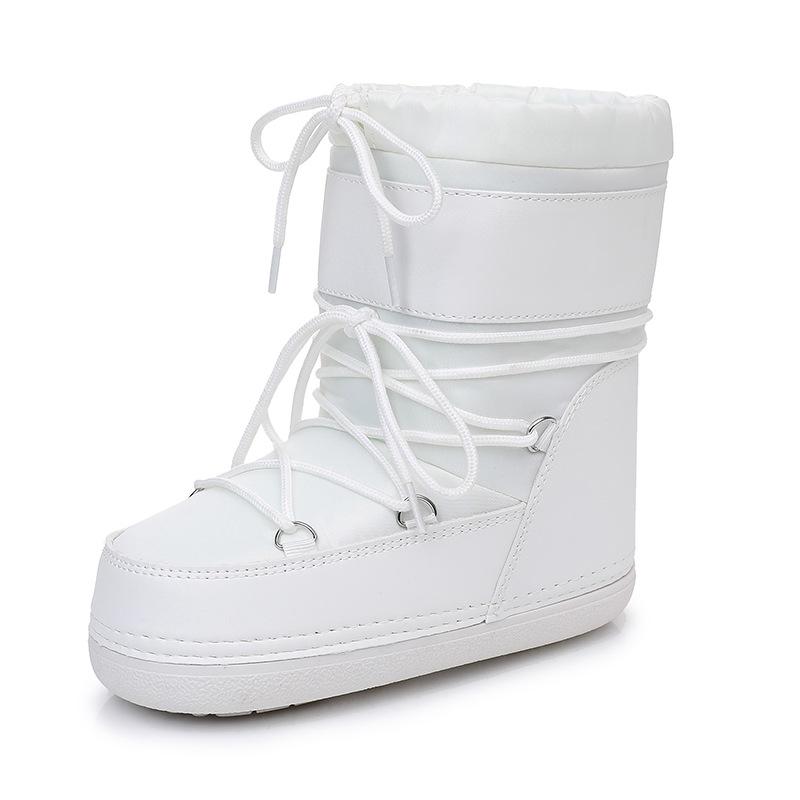 2024 Short Tube Waterproof Non-Slip Space Boots - Thickened Warm Snow Boots for Europe