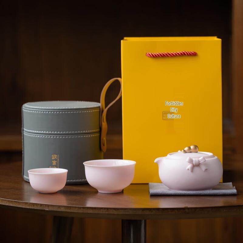 

Forbidden City Culture Portable Ceramic Tea Set