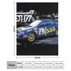 world rally blue 555 colin McRae GC8 Throw Blanket Thermal Baby Weighted Plaid on the sofa Blankets
