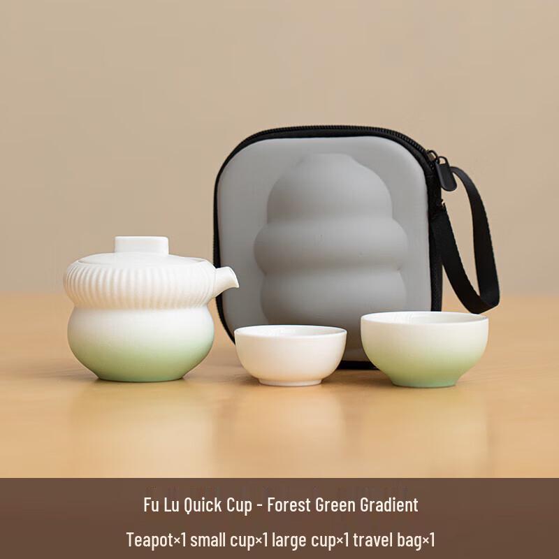 Dong Porcelain Fulu Portable Travel Tea Set
