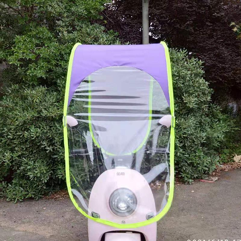 Electric Vehicle Sunshade & Rainproof Canopy for Bicycles and Motorcycles