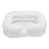 Portable Hair Wash Tub Double Layer PVC Foldable Inflatable Hair Washing Basin for Home Camping Travel