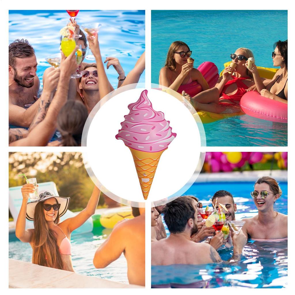 Ice Cream Inflatable Ice Cream Party Decorations Novelty Toys Photo Props Themed Decorations For Festival Outdoor Birthday Baby