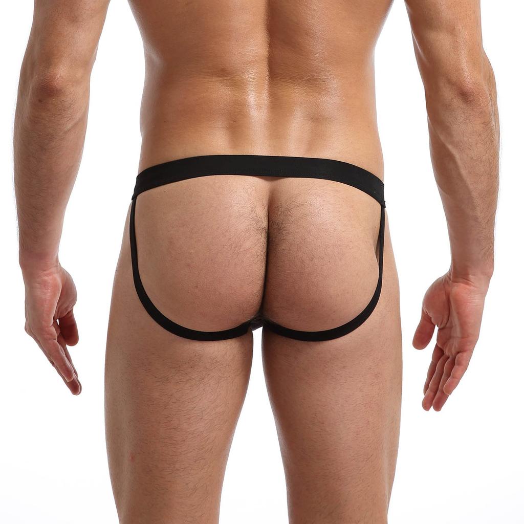 Sexy mote for menn Myke pustende truser Sexy Mesh Ice Silk Thong