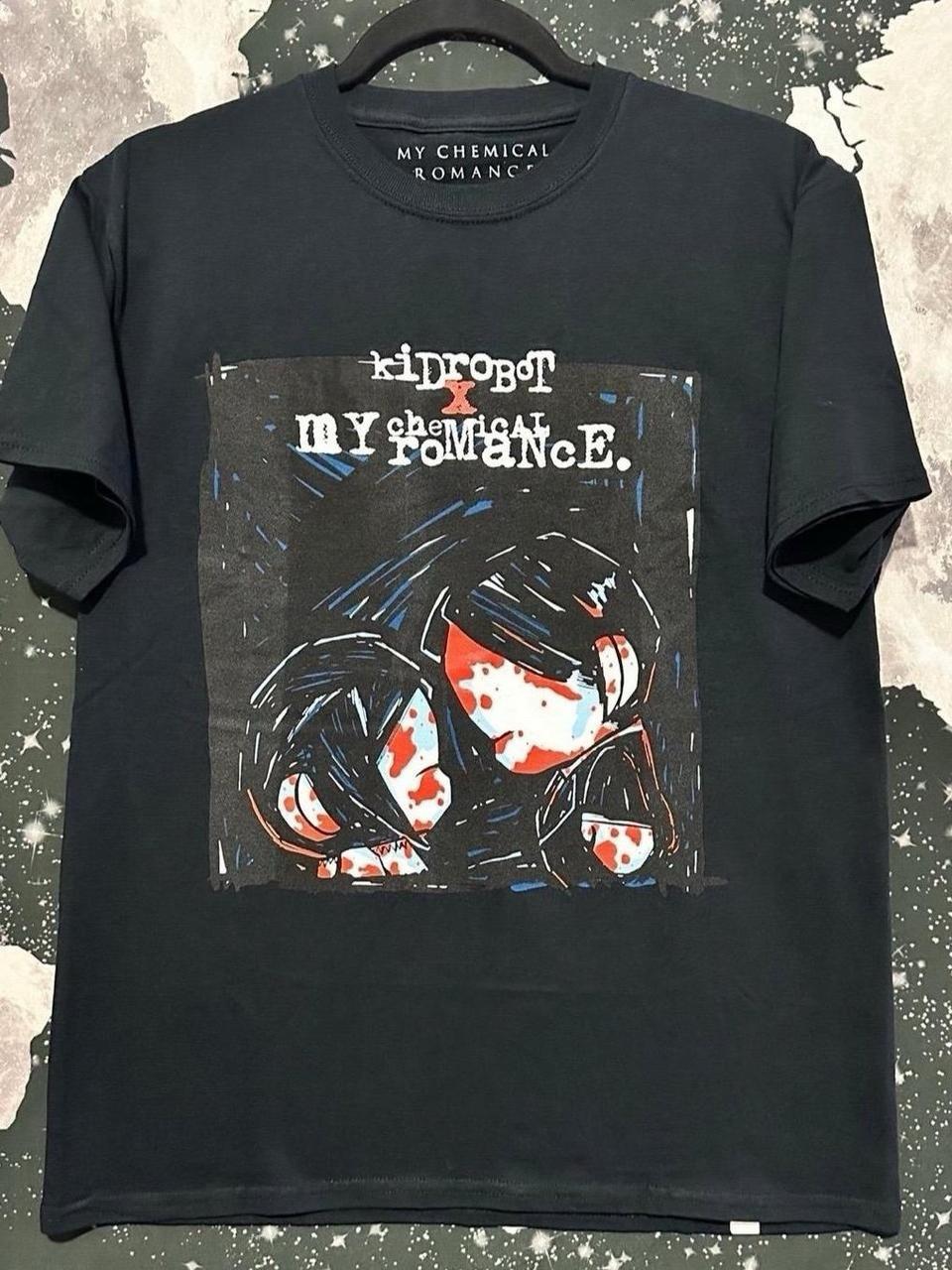 Kid Robot x My Chemical Romance Pop Art Style Graphic Shirt Unisex T-Shirt S