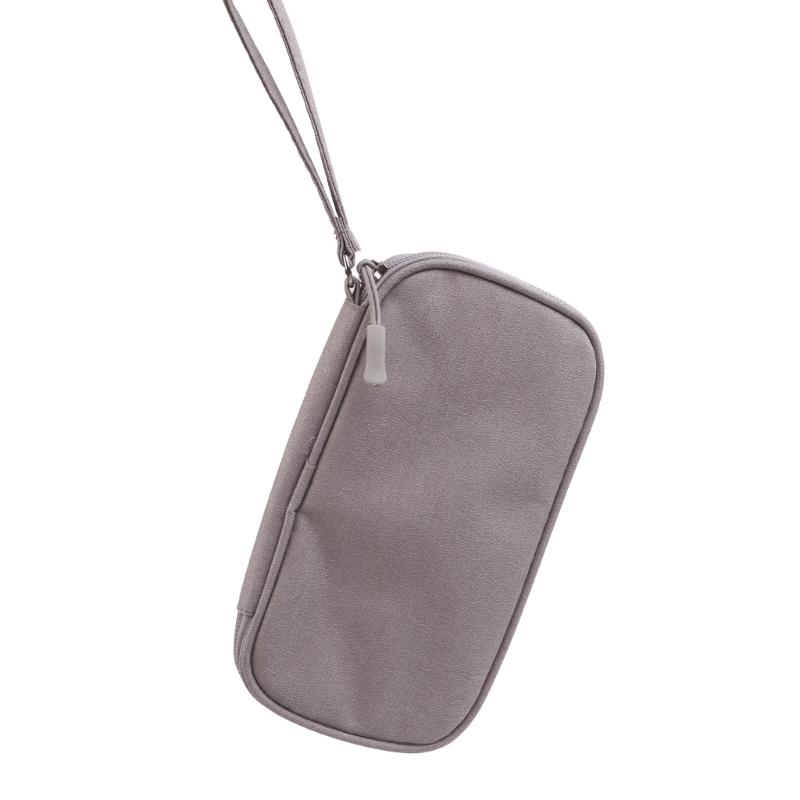 Storage Bag Carrying Box for Case Organizer Cover Pouch Shockproof Travel for Case for Power Bank Earphone USB Data Cabl