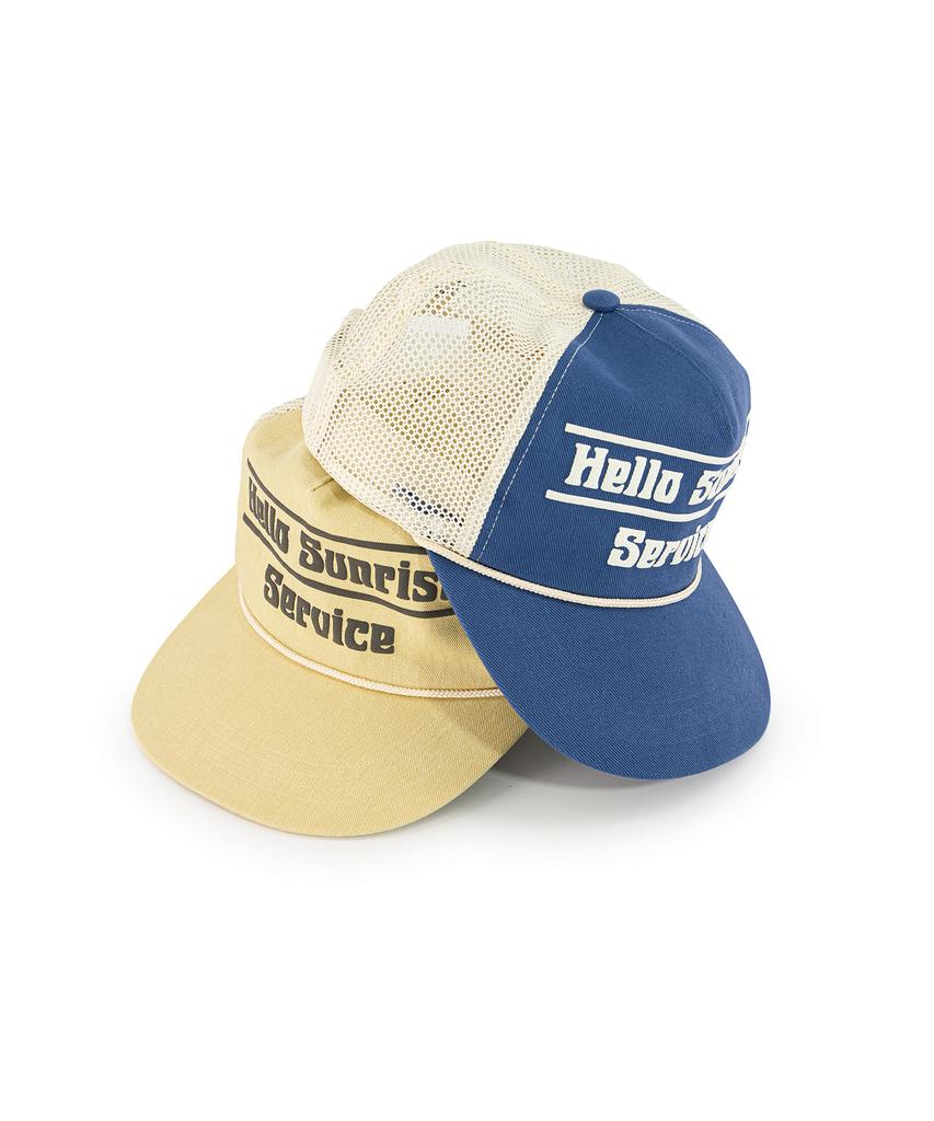HELLO SUNRISE Hs Service Logo 5P Mesh Cap_Blue