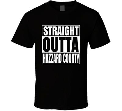 Straight Outta Hazzard County Dukes Of Hazzard Unisex T-shirts