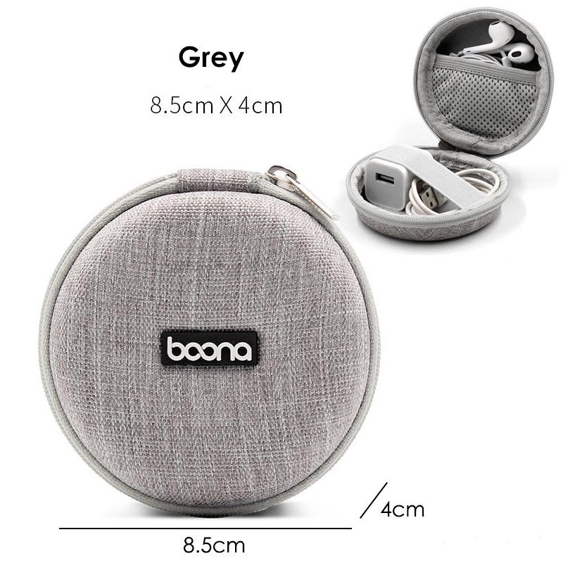 Portable Earphone Storage Bag Data Cable Organizer Bag Multifunctional Digital Gadgets Case Charger U Disk Protective Cover