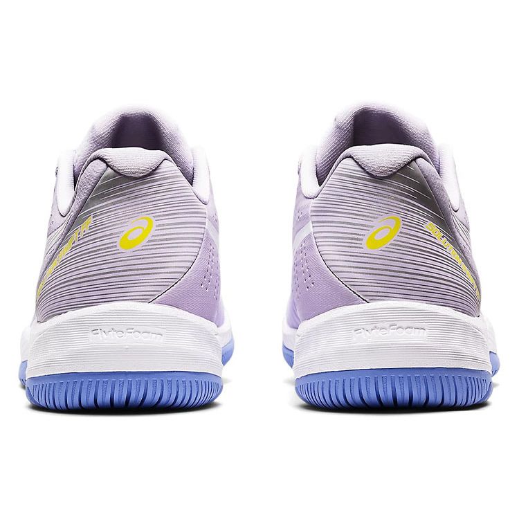 Asics Solution Swift FF Comfortable Durable Low Top Tennis Shoes Women Sneaker Purple White 1042A197-500