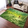 Cartoon Landscape Pattern Floor Mats Door Decoration Home Living Room Floor Mats