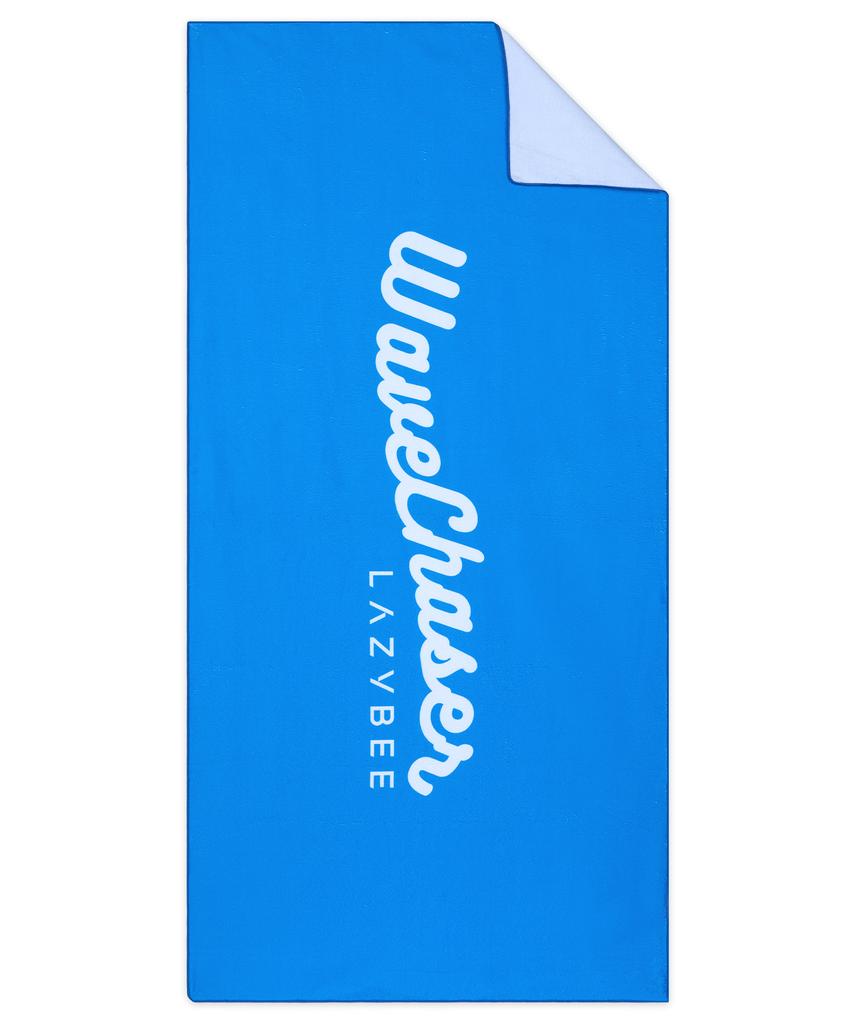 Leijibi Quick Dry Beach Towel Large Microfiber (Pouch Included) Capri Blue