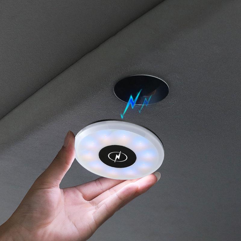 LED Touch Light Wireless Car Interior Lighting Auto Roof Ceiling Reading Lamp For Opel Crossland Crossland-X Mokka Combo Cascada Monza