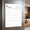 18-Month Magnetic Fridge Calendar Write-On Kitchen Wall Calendar New Monthly Wall Planner  Home